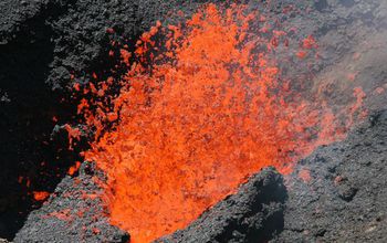 lava coming out